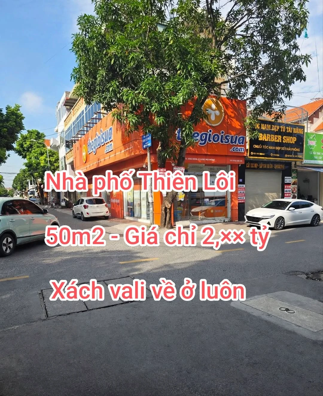 Bán nhà phố Thiên Lôi 50m2 3 tầng 2 tỷ - Ảnh 1