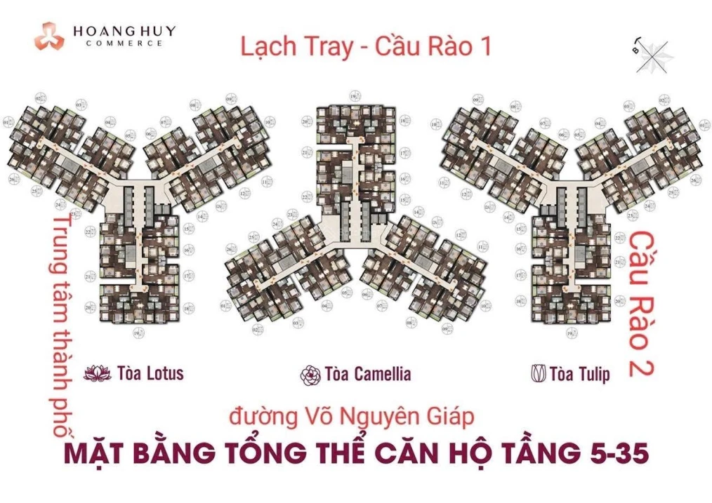Hoàng Huy Commerce giá chỉ 43 triệu đồng/m2 - Ảnh 1