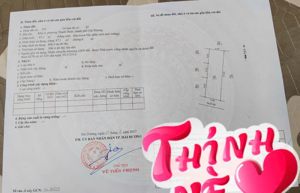 Bán nhà cấp 4 có gác lửng 67m² Phường Thanh Bình Hải Dương - Ảnh thu nhỏ 5