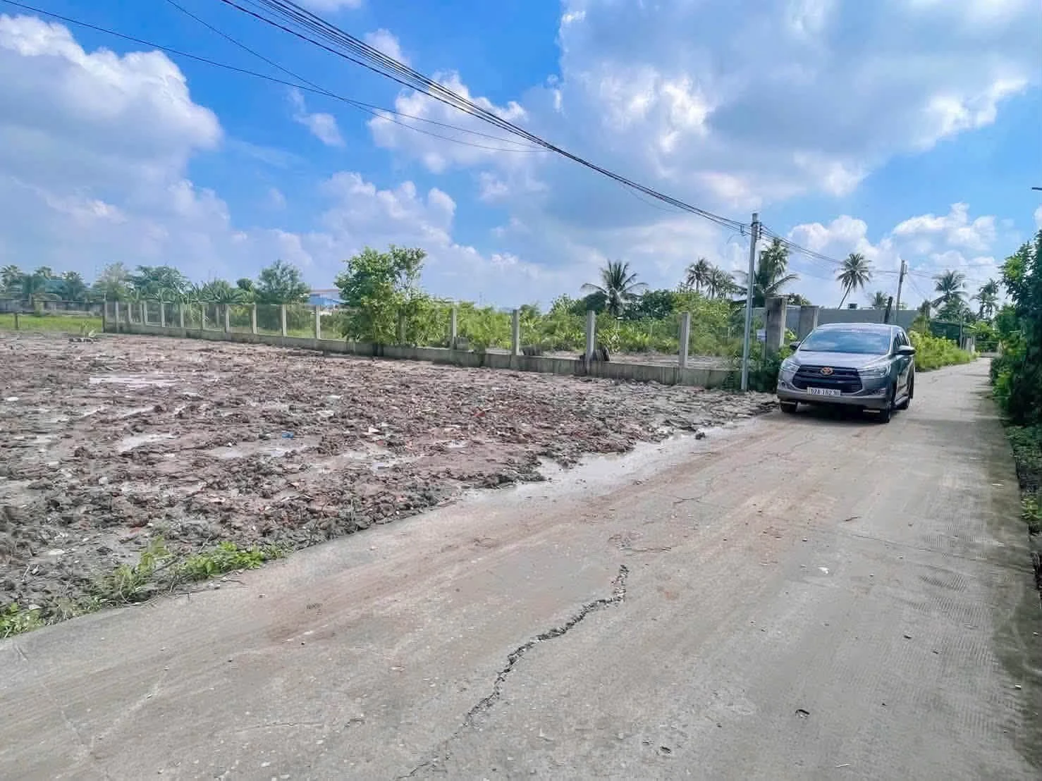 Bán nền thổ cư 148m2 mặt tiền Xóm Bà Vệ, Bến Lức - Ảnh 1