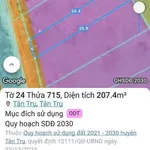 Bán đất 6x35m trung tâm Xã Tân Trụ, 1 tỷ 200 triệu - Ảnh thu nhỏ 1