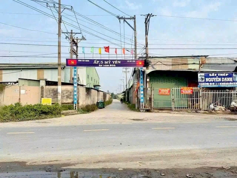 Bán 2 lô đất thổ cư giáp ranh chợ Bình Chánh, Ấp 5, xã Mỹ Yên, Tây Ninh