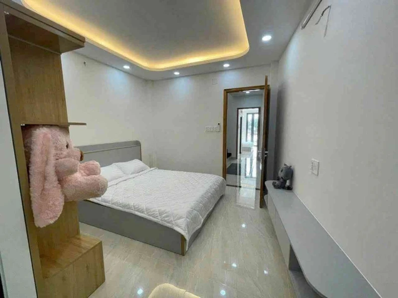 Bán nhà 4 tầng nở hậu 3,1-4,9m x 15,3m, 4PN, giá 5,8 tỷ, Đường 28, An Nhơn, Gò Vấp