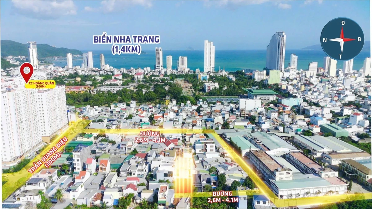 Bán đất Trần Quang Diệu 311m² giá 37 triệu/m² Khánh Hòa - Ảnh thu nhỏ 4