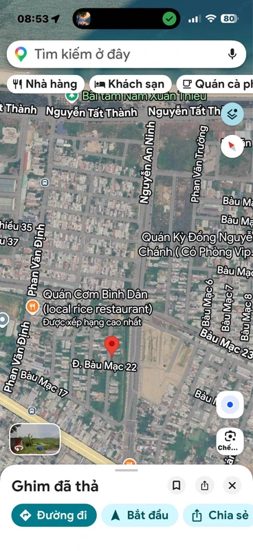 Bán đất Bàu Mạc 21, Liên Chiểu, Đà Nẵng 100m², 4,5 tỷ