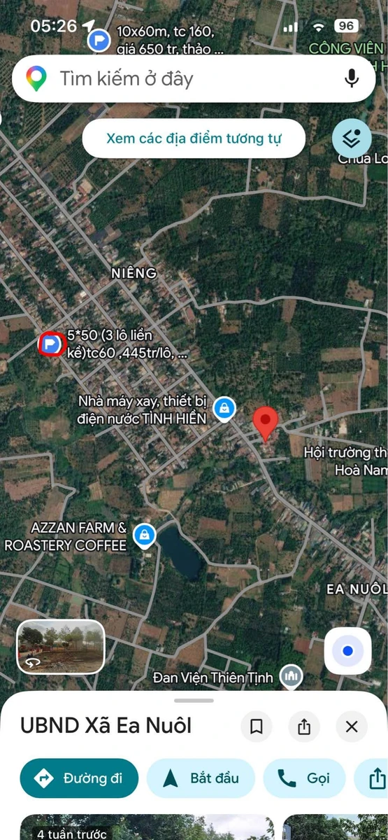 Bán đất nền 250m² gần UBND xã Ea Nuol, Đắk Nông - Ảnh 1