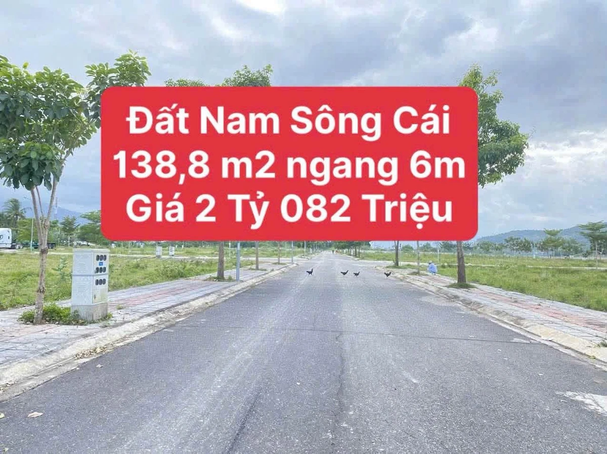 Bán lô đất 138,8m² mặt tiền Yersin Diên Khánh 2 tỷ 82 - Ảnh 1