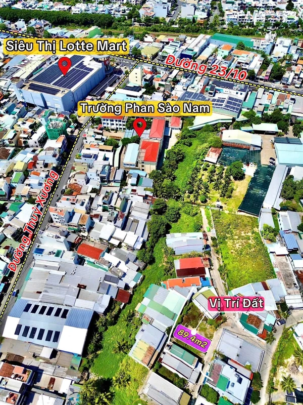 Bán lô đất 89.4m² Nha Trang 3 tỷ 200