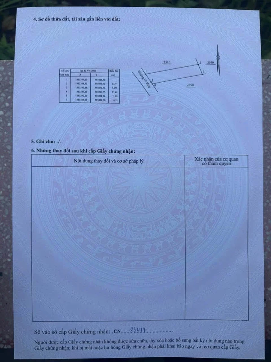 Bán đất Thôn Phước Trạch Diên Toàn 118m² 1 tỷ 320 triệu - Ảnh 1