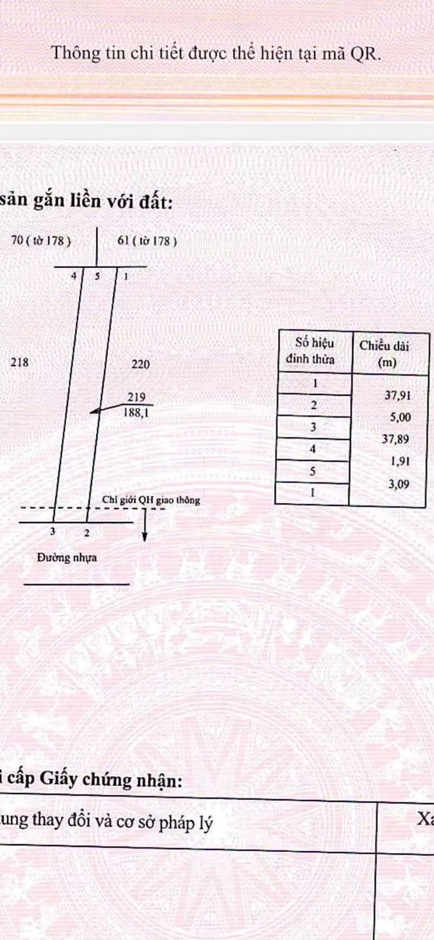 Bán đất Bàu Chinh Châu Đức BRVT 80m2 giá 670 triệu - Ảnh 1