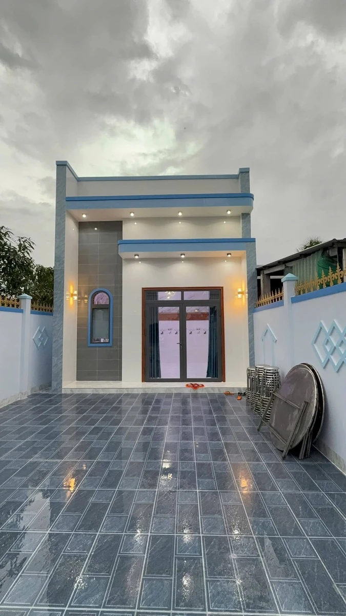 Bán nhà mặt tiền đường 816 mới xây 194m2, 3 phòng ngủ tại Bình Đức, Bến Lức - Ảnh thu nhỏ 2