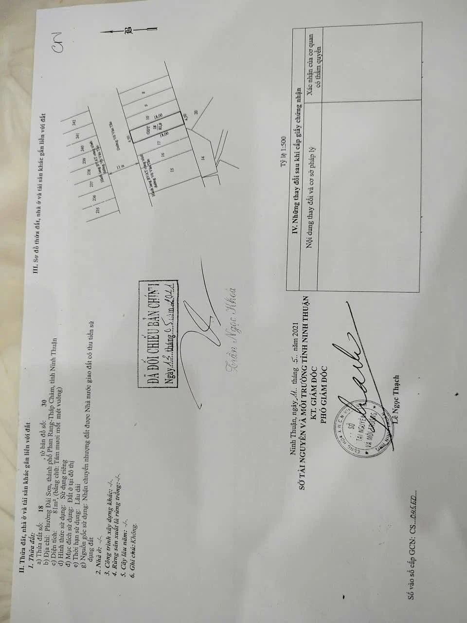 Bán lô đất 81m2 Phan Rang, Khánh Hòa, giá 1,9 tỷ - Ảnh 1