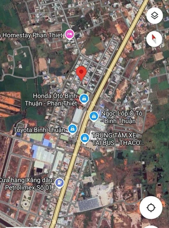 Bán đất 100m² mặt tiền Hàm Thắng, Phan Thiết, 1tỷ650