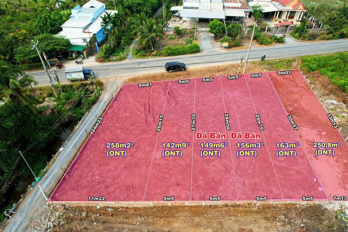 Bán đất mặt tiền ĐT.816 142,9m² Thạnh Hoà Bến Lức Long An 1,35 tỷ - Ảnh thu nhỏ 3