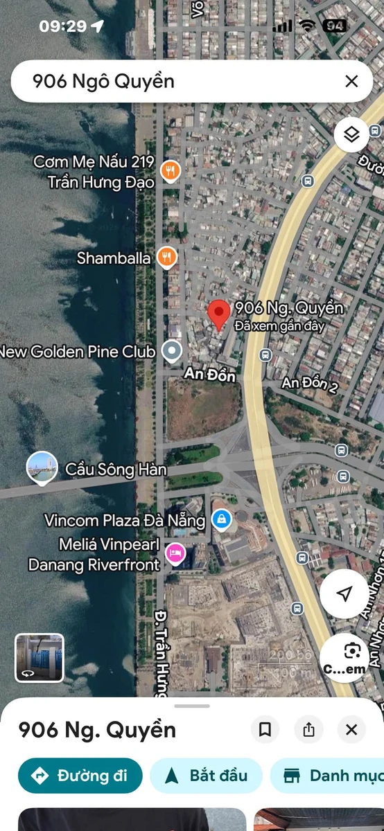 Bán đất mặt tiền Ngô Quyền 150m2 gần Vincom, Cầu Sông Hàn, Đà Nẵng - Ảnh thu nhỏ 2