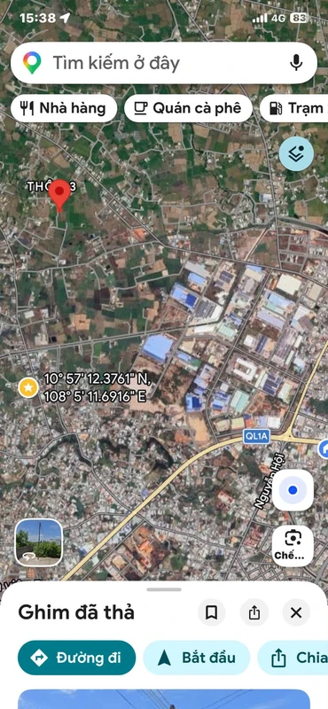 Bán đất 100m2 mặt tiền 82m tại Hàm Liêm, Bình Thuận 2 tỷ 850
