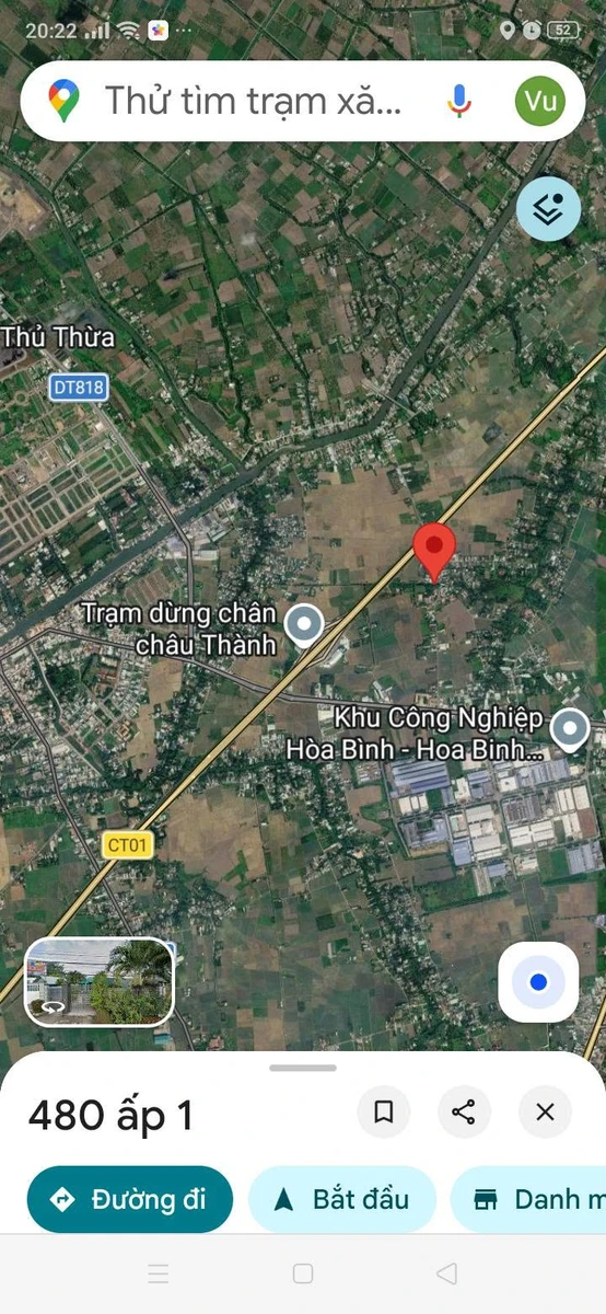 Bán nhà nghỉ 18 phòng hơn 1000m2 đất thổ và lúa tại Nhị Thành, Thủ Thừa, Long An - Ảnh 1