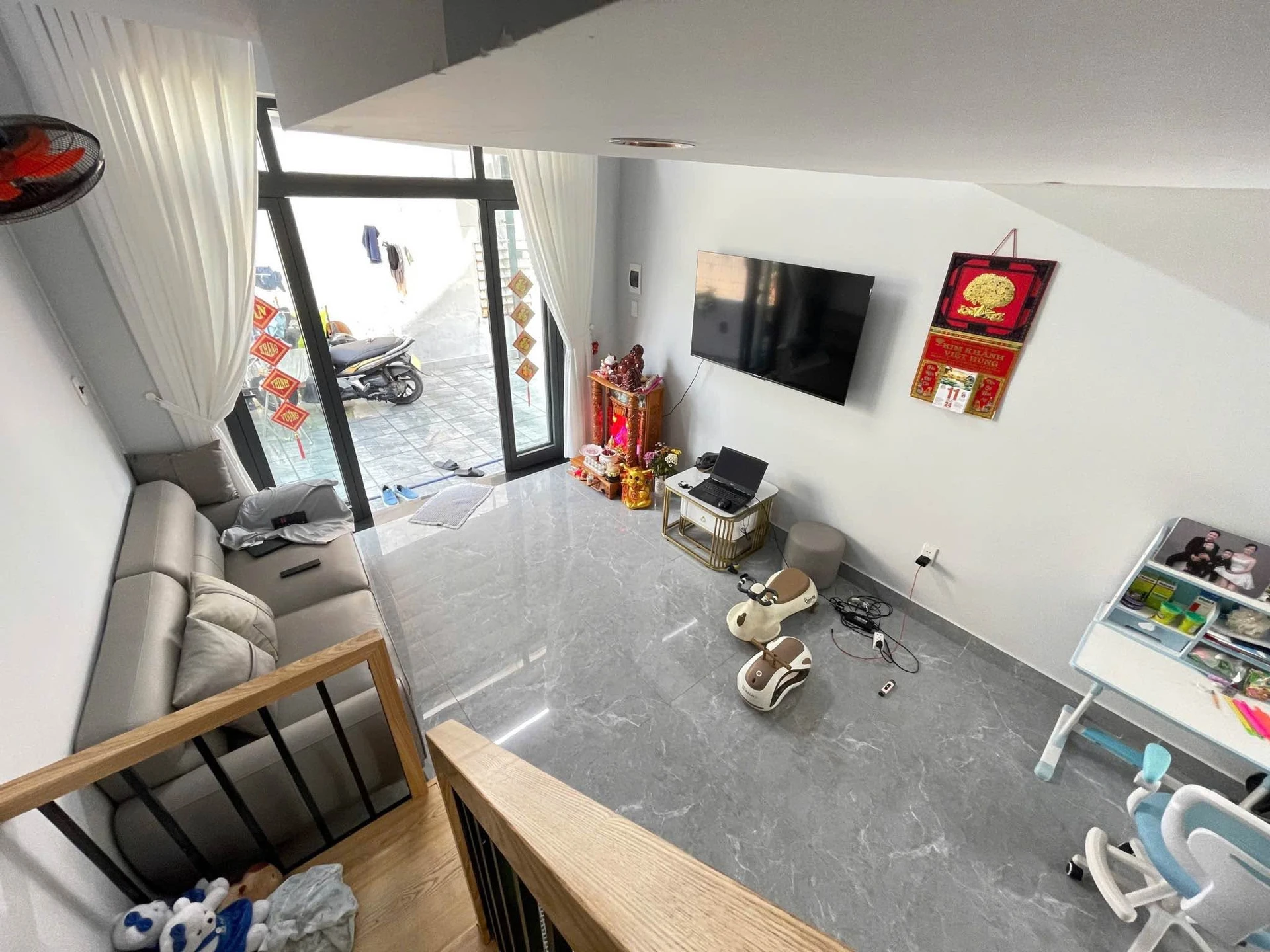 Bán nhà kiệt chợ Chiều 334 Tôn Đản, 75m², 2PN 3WC, giá 2,6x tỷ - Ảnh 1