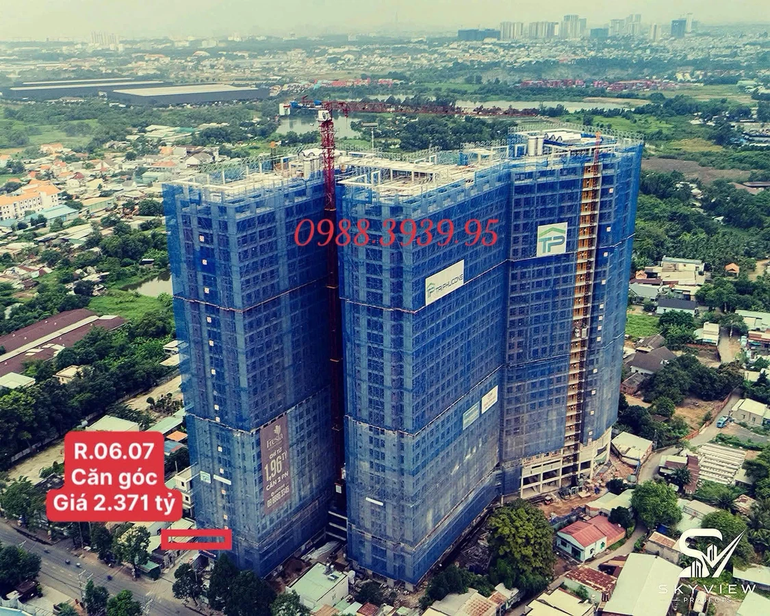 Bán căn hộ góc Fresia Riverside 53.5m² view sông, 2.371 tỷ - Ảnh thu nhỏ 3
