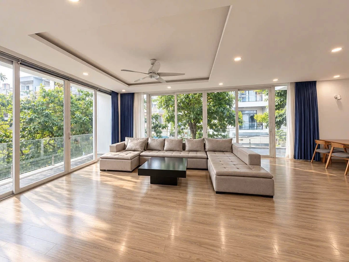 Cho thuê nhà phố cao cấp 7PN, 6WC, 160m² Quận 7 - Ảnh thu nhỏ 5