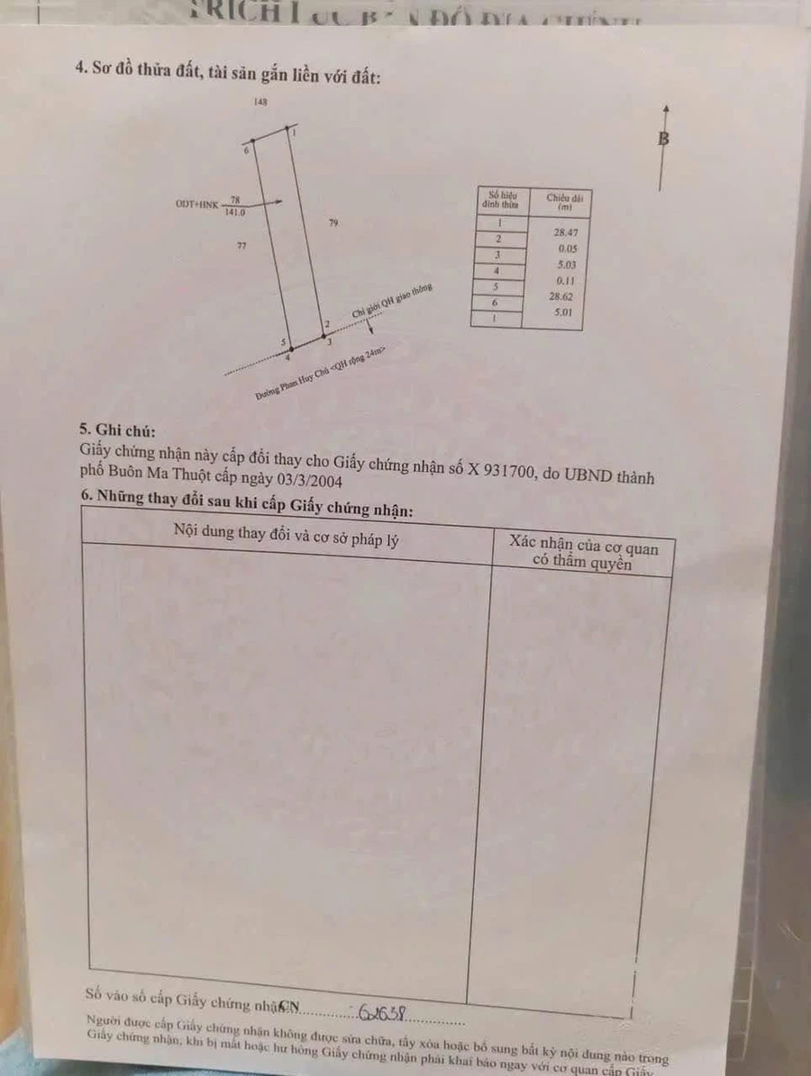 Bán đất mặt tiền Phan Huy Chú 140m² gần chợ Chi Lăng 3.75 tỷ - Ảnh thu nhỏ 3