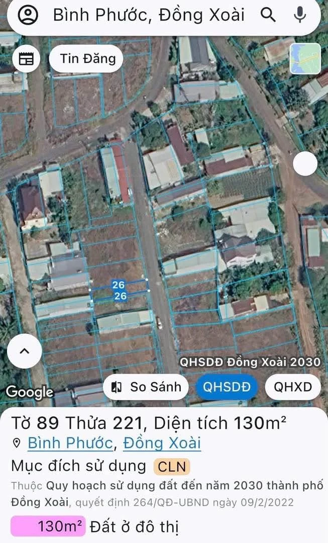 Bán đất Nhà Bè 130m² mặt tiền giá 5.5 tỷ - Ảnh thu nhỏ 4