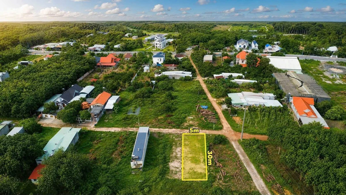 Bán 2 lô đất liền kề Lê Duẩn 145m2 Chơn Thành - Ảnh thu nhỏ 4