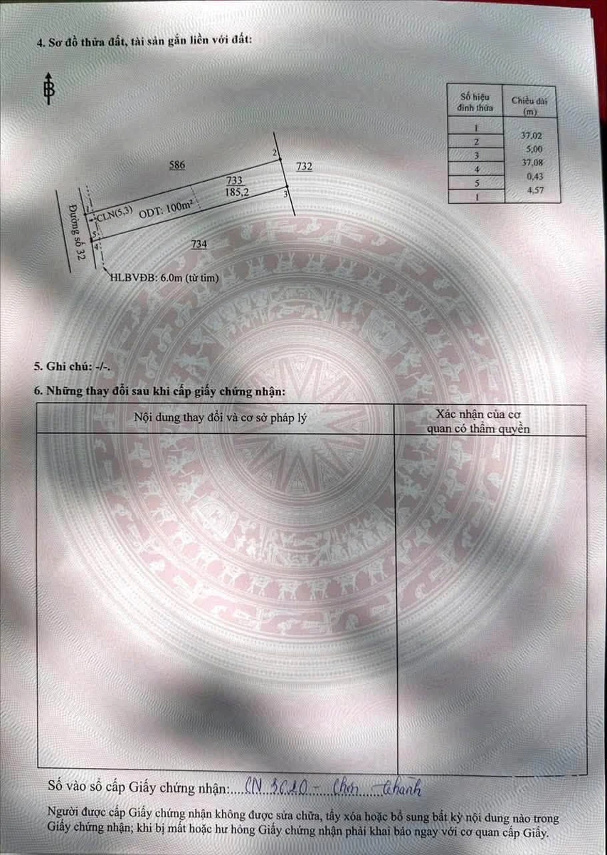 Bán đất 100m² đường Minh Thành, Bình Dương - Ảnh thu nhỏ 4