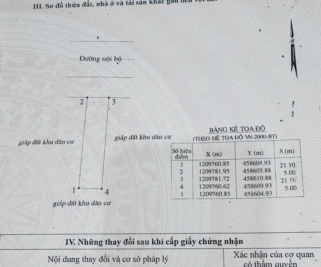 Bán lô đất 105.5m2 mặt tiền Trần Tử Bình, Lâm Đồng - Ảnh thu nhỏ 4
