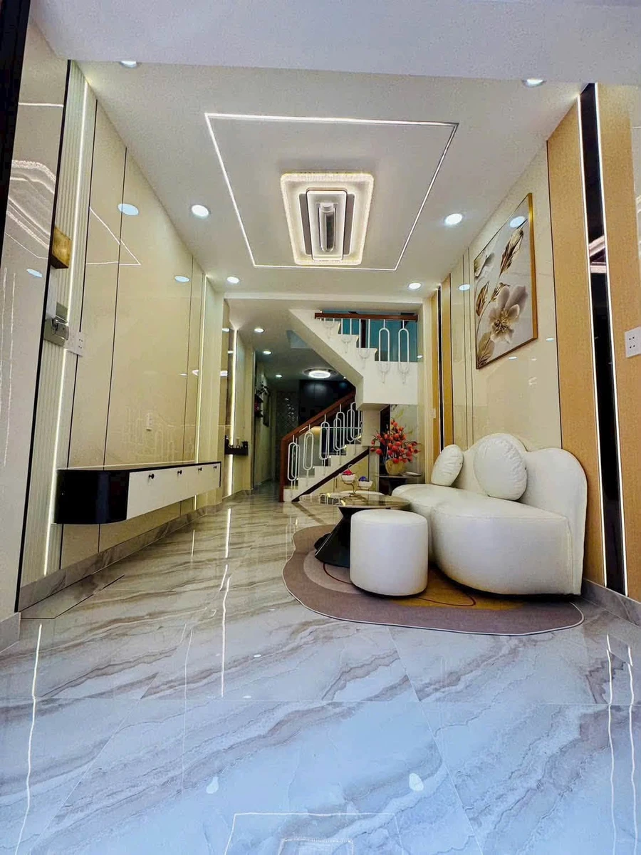 Bán nhà 3 tầng 60m² sàn đường Dạ Nam, Quận 8, full nội thất - Ảnh thu nhỏ 3