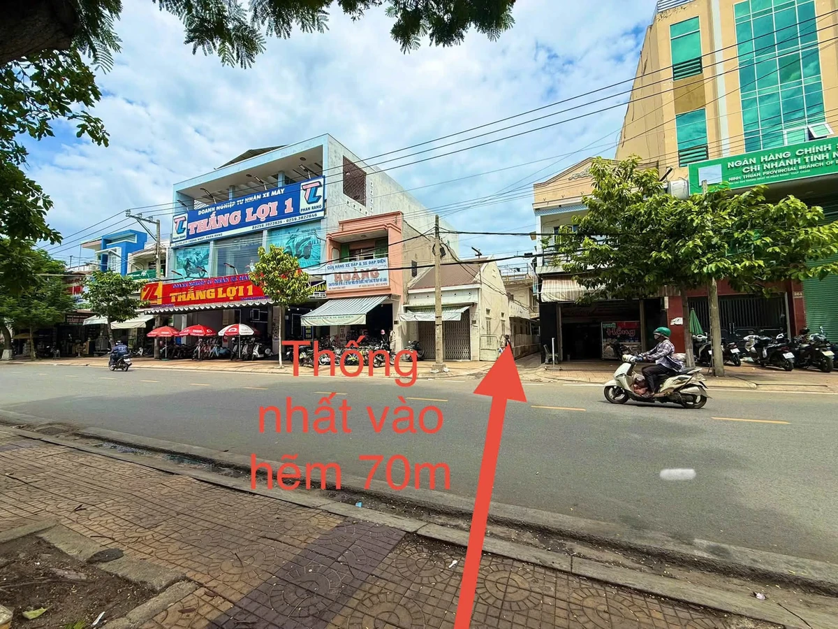 Bán đất 2 mặt tiền 48.7m² Phan Rang - Ảnh thu nhỏ 2