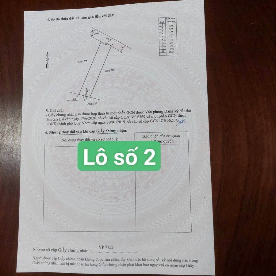 Bán nhà liền kề 46.6m² 3 phòng ngủ tại Quy Nhơn - Ảnh thu nhỏ 3