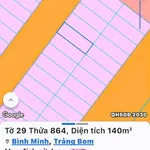 Bán lô đất sổ riêng 7x20m gần trường học Bình Tân - Ảnh thu nhỏ 1