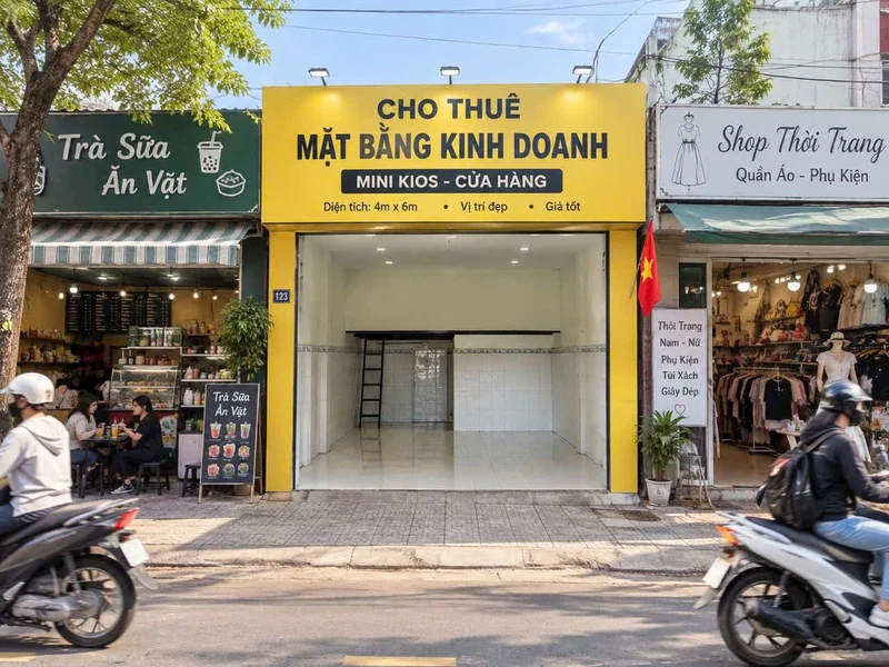 Cho thuê kiot kinh doanh 24m² Dĩ An, 6,5tr/tháng