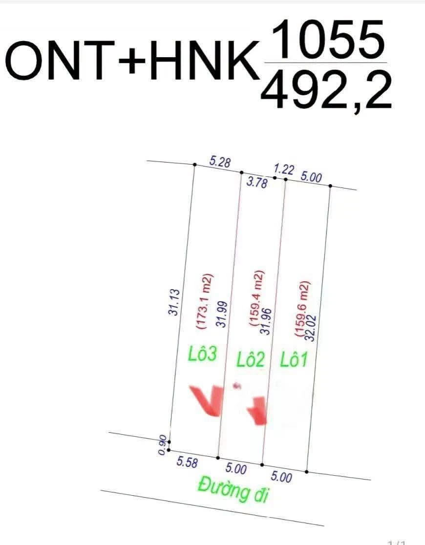 Bán lô đất mặt tiền 5x30m² hướng Nam, Bình Chánh - Ảnh 1
