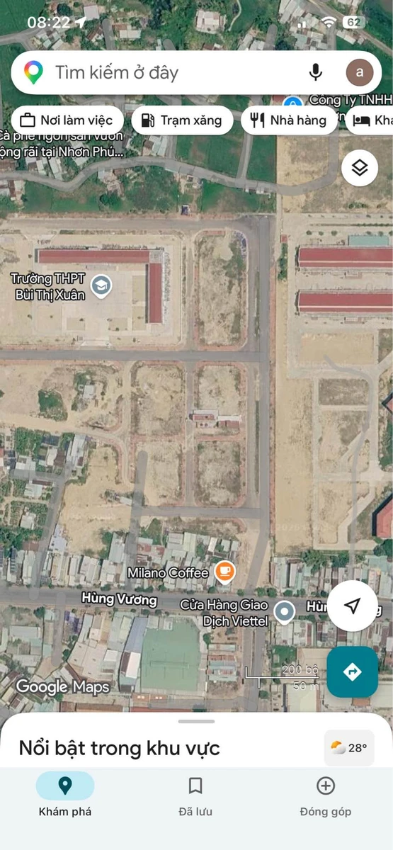Bán đất 102,5m² gần trường Cao Đẳng Bình Định, 1 tỷ 970 - Ảnh 1