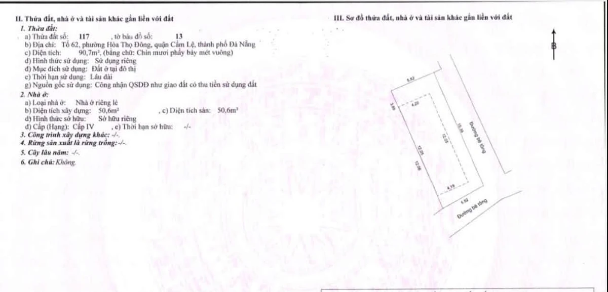 Bán nhà cấp 4 hai mặt kiệt 91m² Triệu Quốc Đạt, Đà Nẵng - Ảnh 1