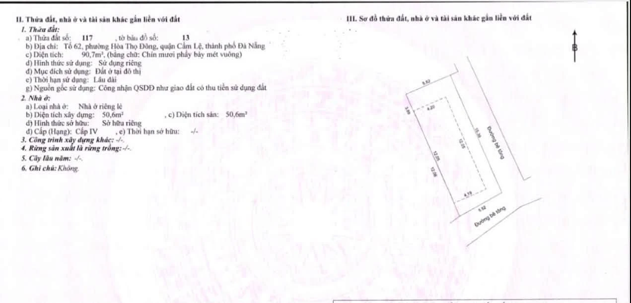 Bán nhà cấp 4 hai mặt kiệt 91m² Triệu Quốc Đạt, Đà Nẵng - Ảnh 1