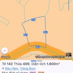 Bán đất 1600m2 mặt tiền đường nhựa tại Bàu Hàm, Trảng Bom, Đồng Nai - Ảnh thu nhỏ 1