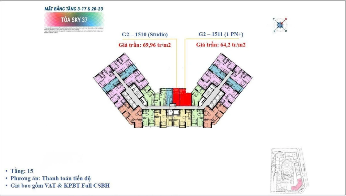 100% Sự thật về các căn hộ về dự án Sun Glory Residence - Ảnh thu nhỏ 3