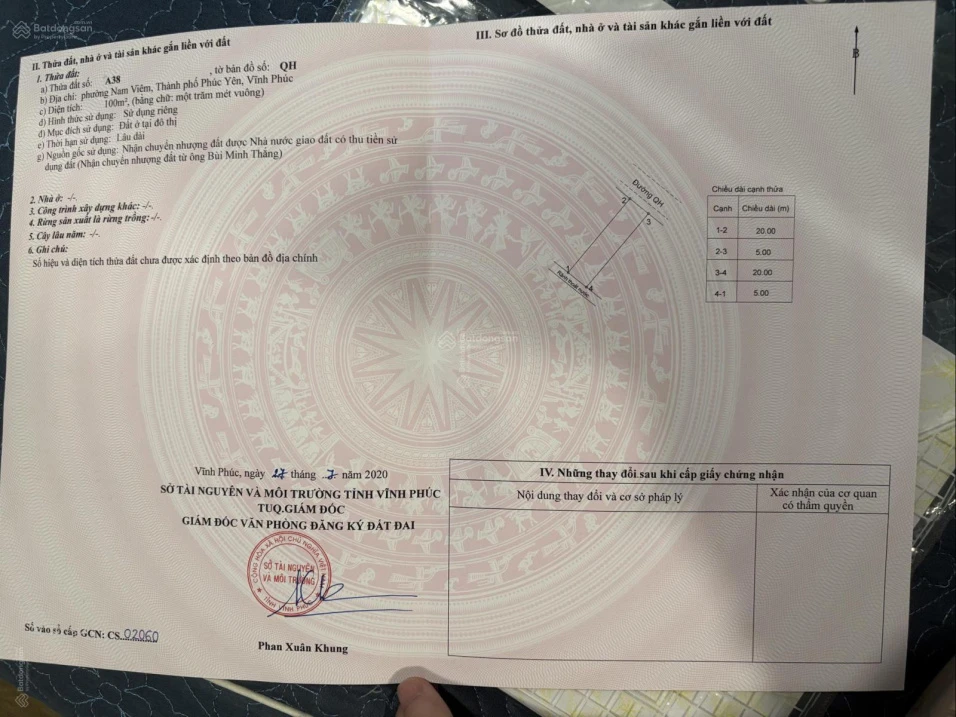 Hàng hiếm đất nền tại Khu Gò Sỏi - Nguyễn Tất Thành - Nam Viêm, VP, 3,5tỷ, 100m2, liên hệ chính chủ - Ảnh thu nhỏ 4