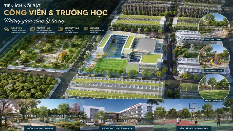 Một lô view đối diện Trường Học Quốc Tế. Giá F0 - DA Thành Đông Metropolis