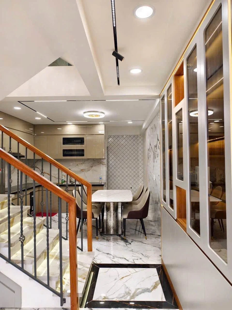 Bán gấp nhà phố hẻm nhựa 7m, 4x15m, 4PN 5WC, giá 6,98 tỷ, Tân Thới Hiệp Quận 12 - Ảnh thu nhỏ 5