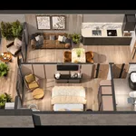 Căn hộ nghỉ dưỡng khoáng nóng Onsen Sky Garden - Winham Thanh Thủy - Ảnh thu nhỏ 5