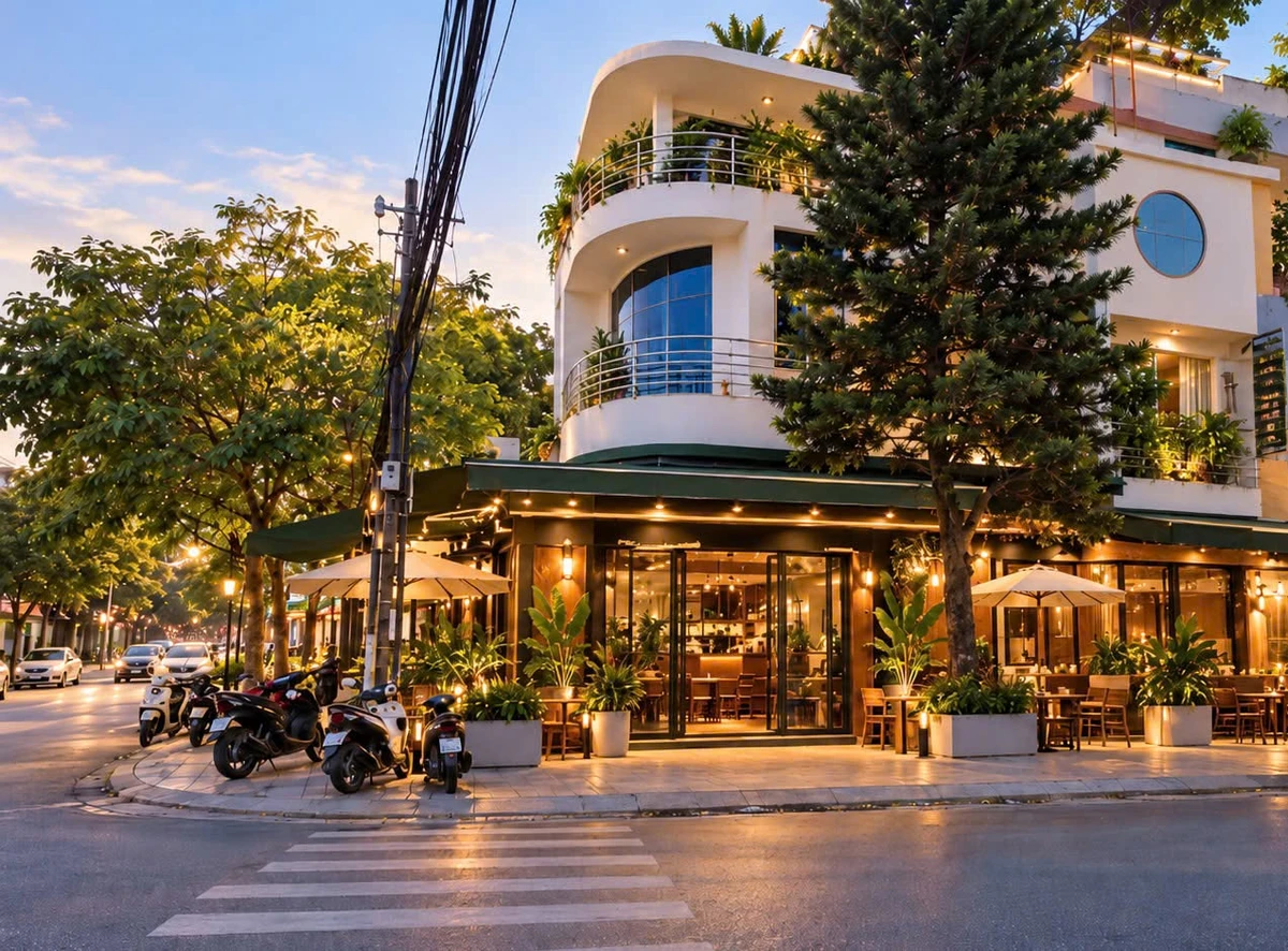 Bán nhà phố 3 lầu 67,8m² kinh doanh cà phê Thanh Khê 15 tỷ - Ảnh 1