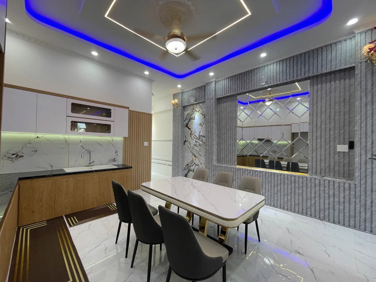Bán nhà mặt tiền kinh doanh 140m² Bình Chánh 3 tỷ 499 triệu - Ảnh thu nhỏ 5