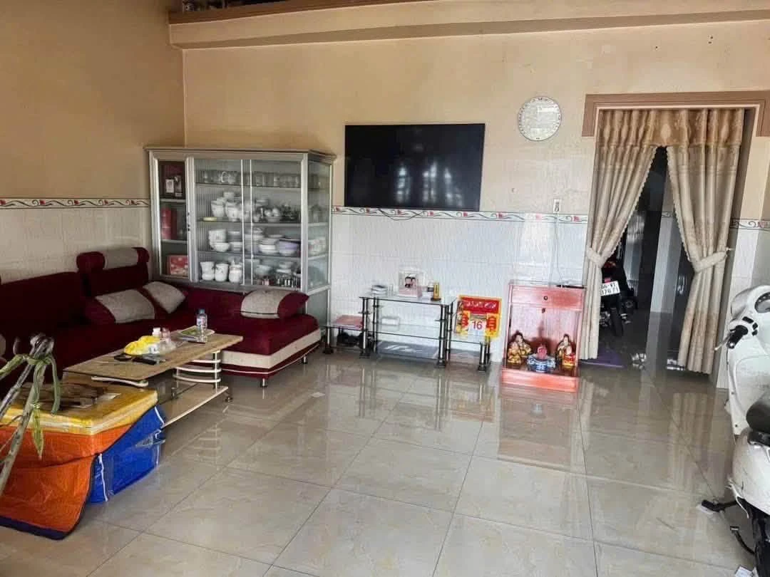 Bán nhà mặt tiền 1 trệt 1 lửng 4PN đường Nguyễn An Ninh, Lấp Vò, Đồng Tháp, 94,5m2 - Ảnh 1