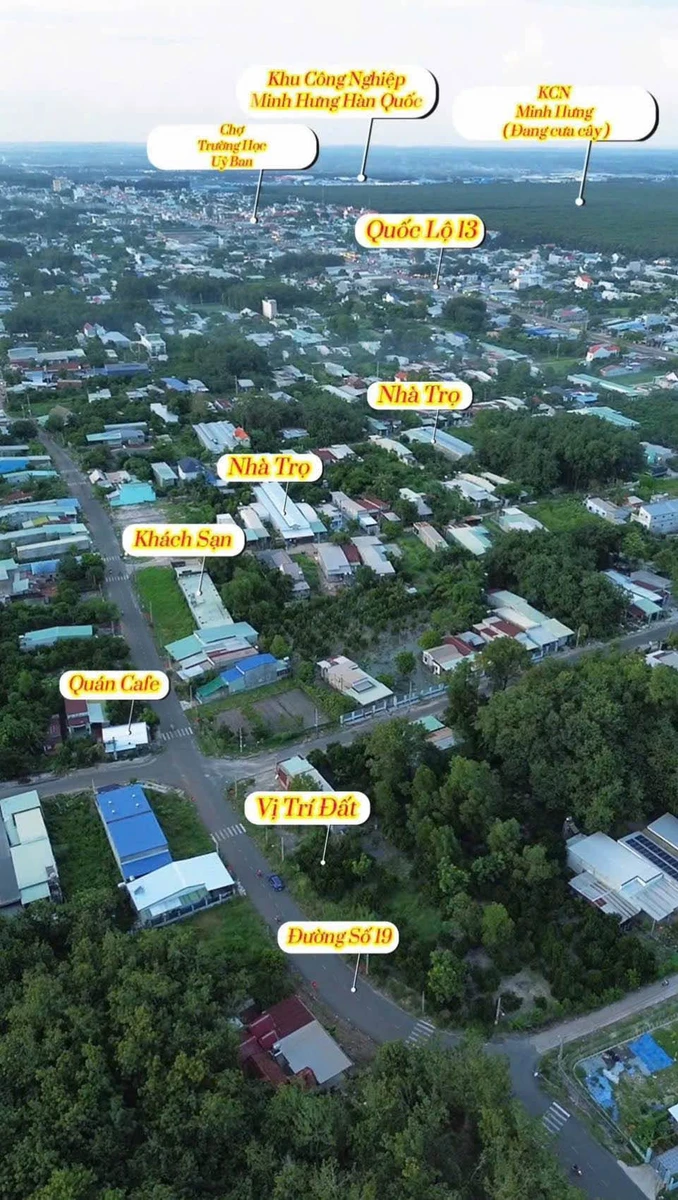 Bán đất Minh Hưng 100m2 gần KCN, 950 triệu - Ảnh thu nhỏ 2