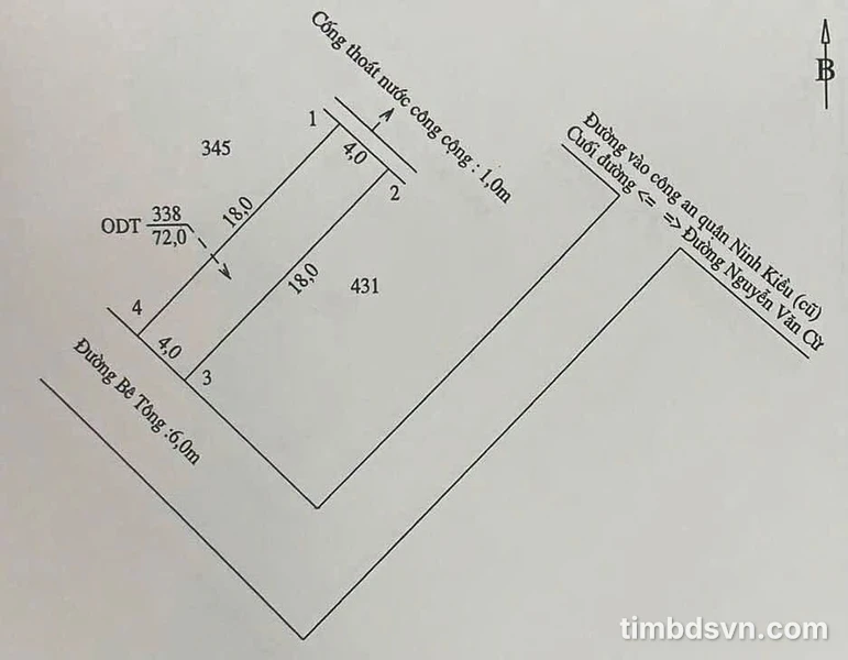 Bán nhà 3 PN Ninh Kiều, hẻm 6m, 144m², hơn 3.5 tỷ
