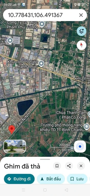 Bán nền đất 130m² Tân Đô, Tây Ninh 2.2 tỷ